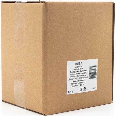 Raynoff Bag in Box Rose růžová 2025 12% 10 l (karton)