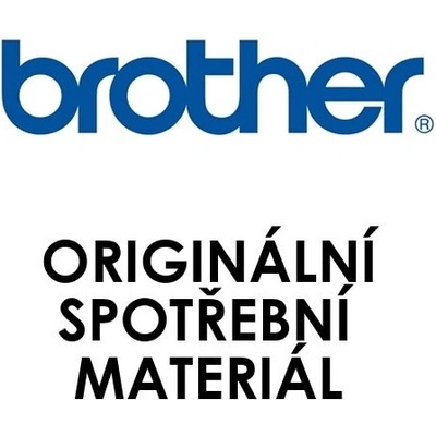 Brother originální páska do tiskárny štítků, Brother, TZE-222, červený tisk/bílý podklad, TZE222