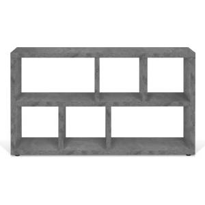 TemaHome Сива библиотека от декор от бетон 150x83 cm Berlin - TemaHome (9000.322587)
