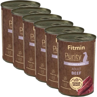 Fitmin Purity Възрастен Телешко 6 x 400 г