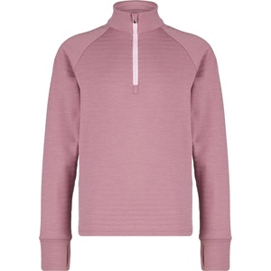Stoic Детски вълнен пуловер Stoic Kid's MerinoFleece260 FlenSt. Half Zip Merino jumper - Dark Orchid - размер 140 (EU) (704-5539-0214)