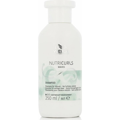 Wella Nutricurls Waves Shampoo for Waves 250 ml Nový obal