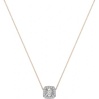 Cara Diamanti Дамско колие от розово злато с диаманти Cara Diamanti K104-10057R (K104-10057R)