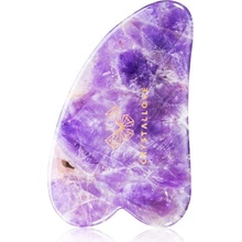 Crystallove Amethyst Gua Sha masážní pomůcka