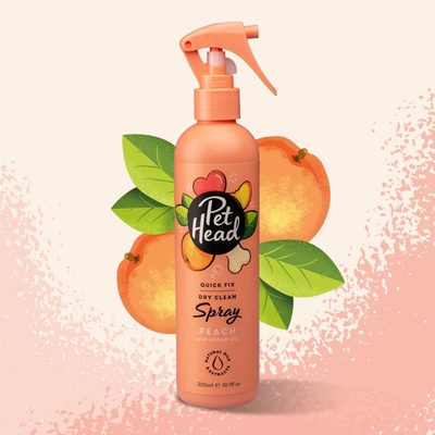 Company Of Animals Pet Head Quick Fix - Спрей за кучета за бързо почистване, с праскова и арганово масло , 300 мл