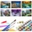 Картини за рисуване по номера 6в1 40 х 30 см. sy098