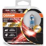 OSRAM Крушка OSRAM H4, 12V, 60/55W, 4000К, 1650lm, 2 броя