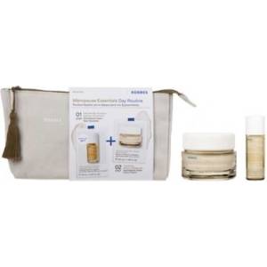 KORRES Промосет дневен крем + серум Бял бор, Korres White Pine Menopause Essentials Skin Care Set for ? nti-ageing Day Routine 3pcs