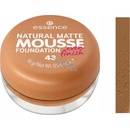 Essence Natural Matte Mousse penový make-up pre matný vzhľad 43 16 g
