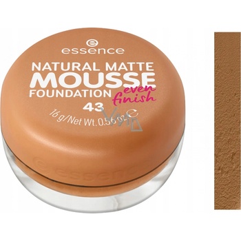 Essence Natural Matte Mousse penový make-up pre matný vzhľad 43 16 g