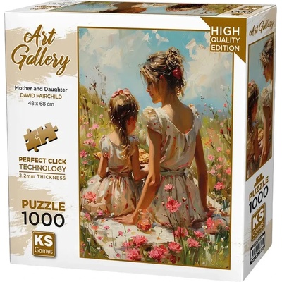 KS Games - Puzzle Mother And Doughter - 1 000 piese