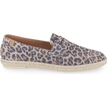 Verbenas espadrilky-mokasíny Kenia leopard