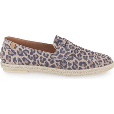 Verbenas espadrilky-mokasíny Kenia leopard