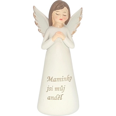 1patro Andílek krémový s nápisem Maminko jsi můj anděl E185124-2 – Zboží Dáma