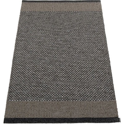 Pappelina Антрацитен килим за открито и закрито 85x160 cm Edit Charcoal - Pappelina (ETX816)