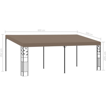 Image 1 of vidaXL 312262/67 6x3x2,5 m