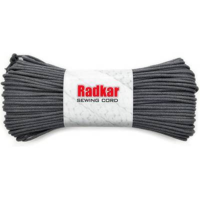 RADKAR šňůry na šití 5mm Steel - 100m návin