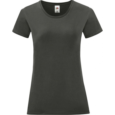 Fruit of the Loom Tričko Lady-Fit Iconic 150 T krátký rukáv dámské COT-161432a3600 Navy deep