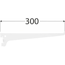 Velano konzolová lišta jednoduchá WSS300mm biela