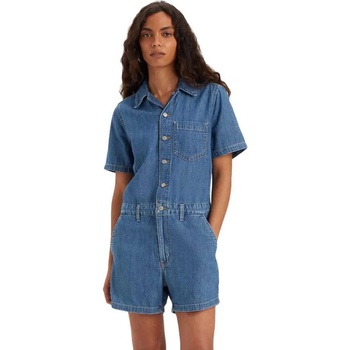 Levi's Levi´s ® Playday short sleeve romper - Blue (Med Indigo / Flat Finish)