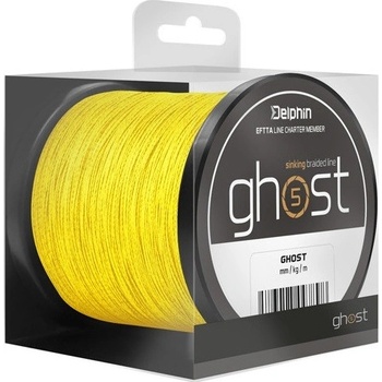 Delphin Šnúra Ghost 4 + 1 Žltá 600m 0,16mm 8,2kg
