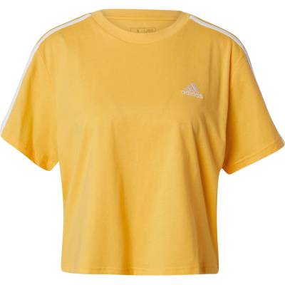 Adidas sportswear Функционална тениска 'Essentials 3- Stripes' жълто, размер XL