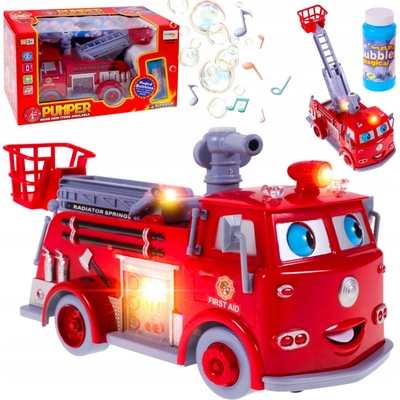 Majlo Toys hasičské auto s bublifukem a melodiemi Bubble Pumper