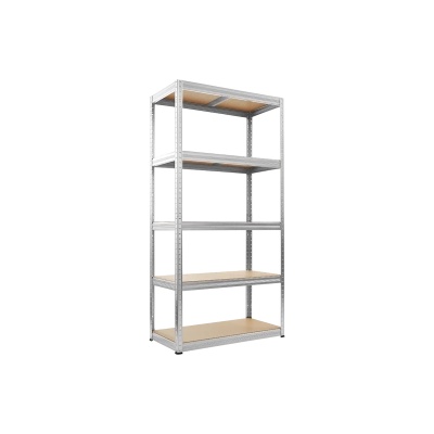 Carmen Метален стелаж star 180х90х35 см, до 350 кг на рафт - бял