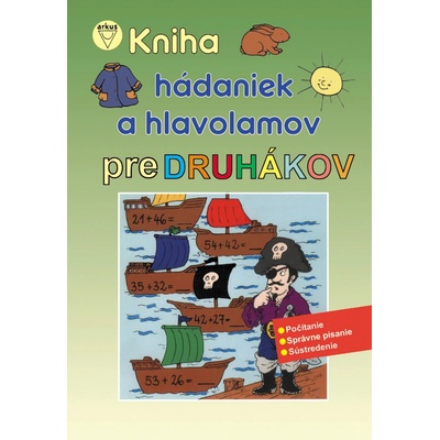 Kniha hádaniek a hlavolamov pre druhákov -