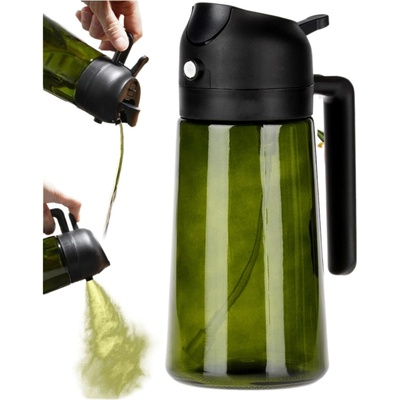 VILDE Sklenený rozprašovač a dávkovač na olej 2v1 450 ml