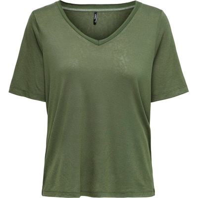 ONLY Тениска 'elise' зелено, размер 3xl