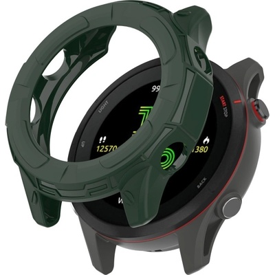 PROTEMIO 58784 TPU HALF COVER Obal pro Garmin Forerunner 955 zelený