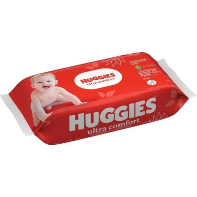Huggies vlhčené utierky Ultra Comfort with Aloe Vera 56 ks