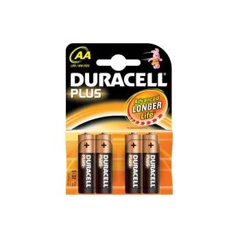Image 1 of Duracell Батерия алкална Plus AA 4 броя
