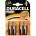 Duracell Батерия алкална Plus AA 4 броя