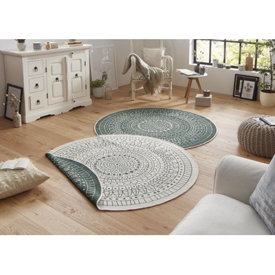 Hanse Home Twin-Wendeteppiche 103103 creme grün