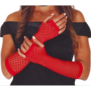 Image 1 of Guirca Дамски перфорирани ръкавици - червени