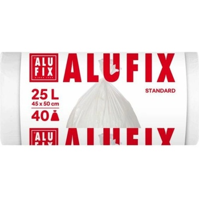 Alufix Pytle na odpadkyHDPE 25l 40ks 10µm bílé