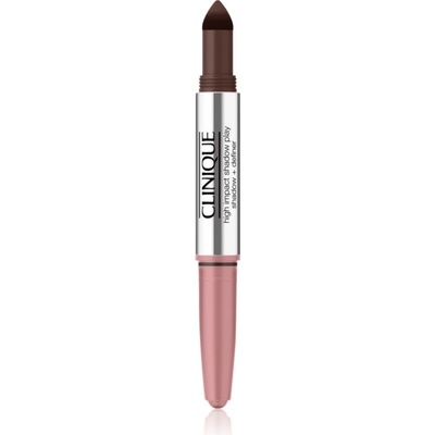 Clinique High Impact Shadow Play oční stíny v tužce duo Pink Honey + Black Honey 1,9 g