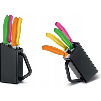 Victorinox Sada Swiss Classic lok s noži na steaky a pizzu 4 ks