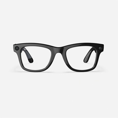 Meta Ray-Ban Wayfarer Shiny Black, Clear RW4006 601/SB50