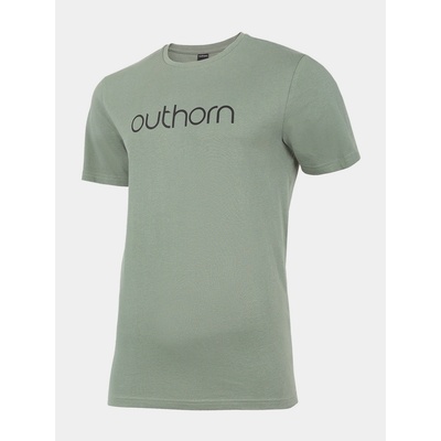 Outhorn pánske tričko HOL22-TSM601 dark green