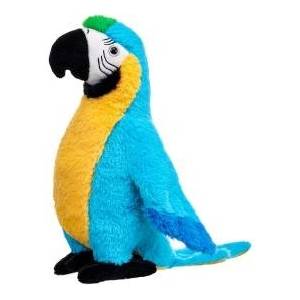 BEPPE Mascot Parrot Macaw blue 28cm 13746
