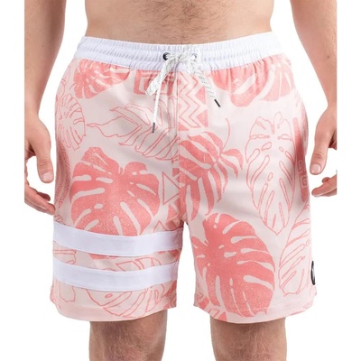 Hurley Бански гащета Hurley Phntm Eco Block Party Volley 17´´ swimming shorts - Pink (Candy Pink)