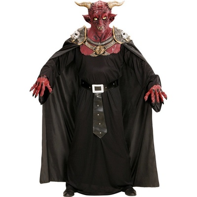 Maska čert s pláště