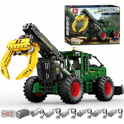Reobrix 22027 Vyvážecí traktor na klády 1741 dílů, 1:8
