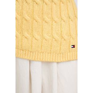 Tommy Hilfiger елек дамски от памук (WW0WW50075) - answear - 181,87 лв