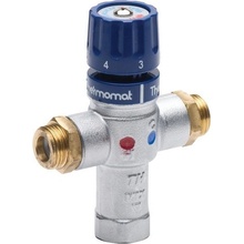 Sapho Termostatický směšovač, 1/2', 30-60 stupňů, zpětné klapky TMT12MPM