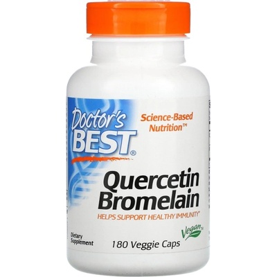 Doctor's Best BEST Quercetin Bromelain [180 капсули]