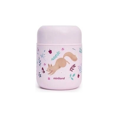 Miniland Dreamland Mini termoska na jedlo Dreamland 280 ml Veveričky